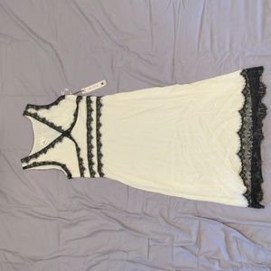 NWT, Willow & Clay Long Cream Dress